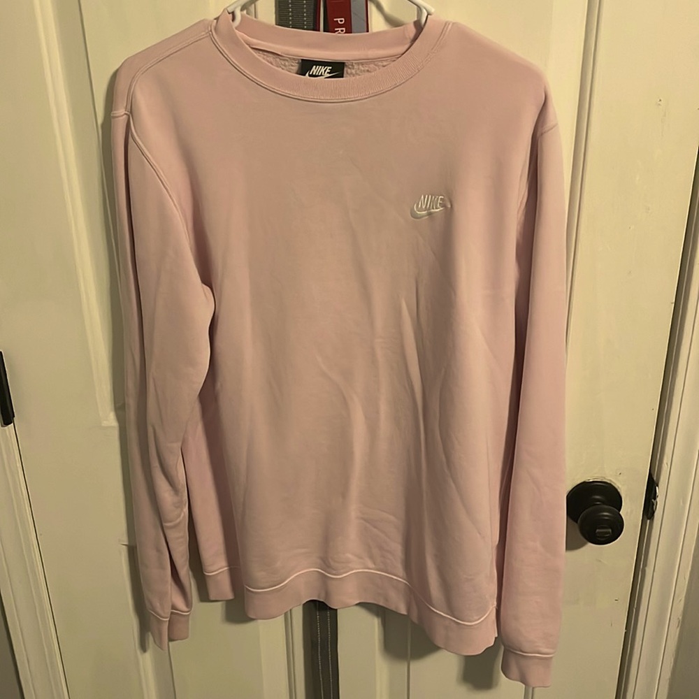 Nike pink sweater